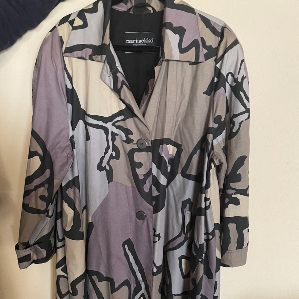 Marimekko Finland Women's Patterned Rainjacket